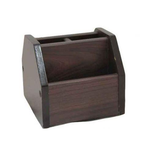 8008-WOOD REVOLING PEN STAND PS-003