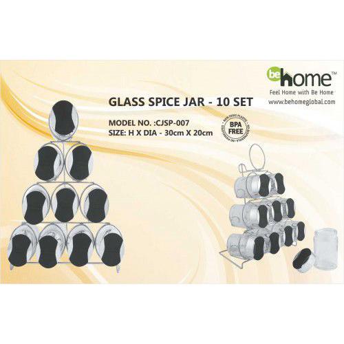 BeHome Glass Spice Jar CJSP-007