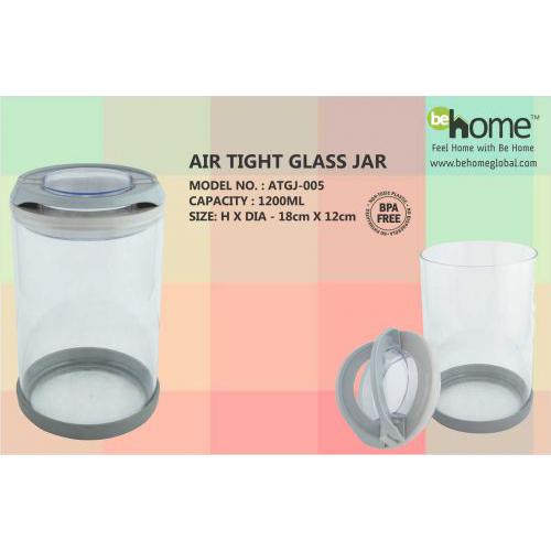 BeHome AIR TIGHT GLASS JAR (1200ML)