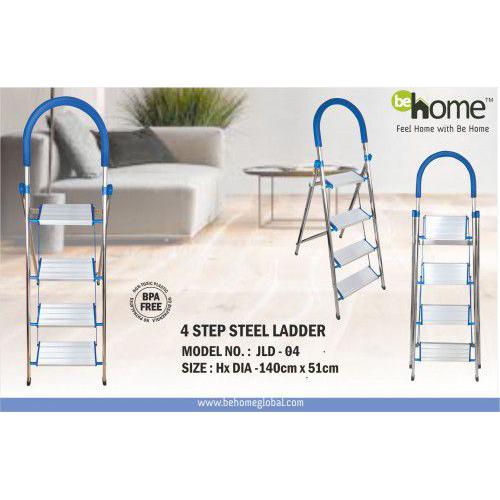 BeHome 4 Step Steel Ladder JLD - 004