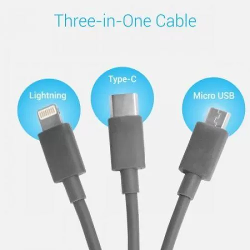 Konnect-Trio 3-in-1 Multi Functional Cable POR 013