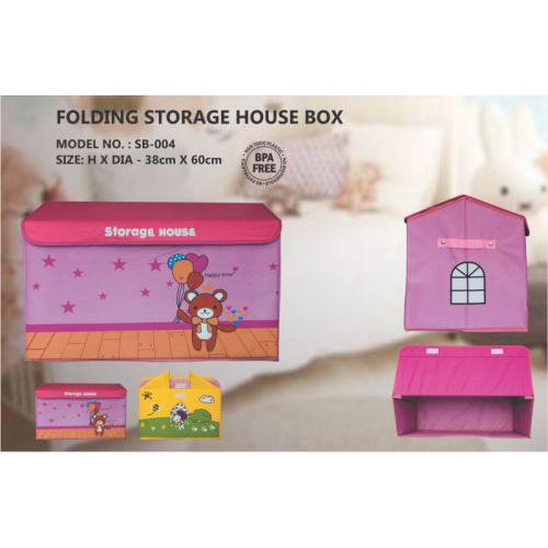 BeHome FOLDING STORAGE HOUSE BOX (38cm X 60cm)
