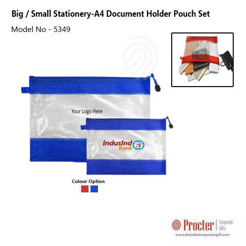 A4 Document Holder Pouch Set (2Pcs Set) H-1501