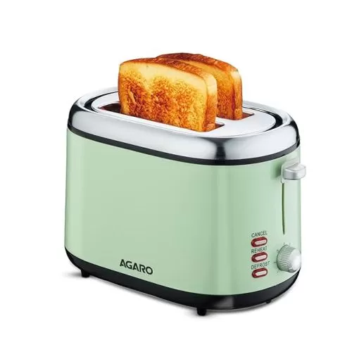 Agaro  Royal 2 Slice Stainless Steel Pop Up Toaster