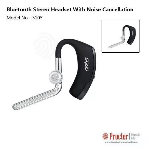 PROCTER - Artis BR200 Bluetooth Stereo Headset with Noise Cancellation for Hands free Calling & Music