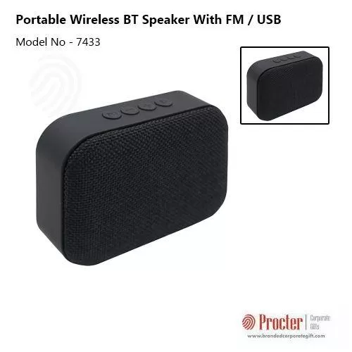 Artis BT07 PORTABLE WIRELESS BT SPEAKER WITH FM / USB/CARD READER/AUX IN & HANDS FREE CALLING