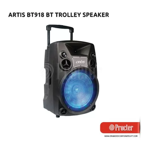 Artis BT918 Outdoor Wireless Trolley Bluetooth Speaker