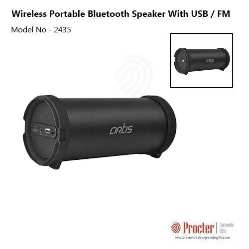 PROCTER - Artis BT99 Wireless Portable Bluetooth Speaker With USB / FM / AUX IN 