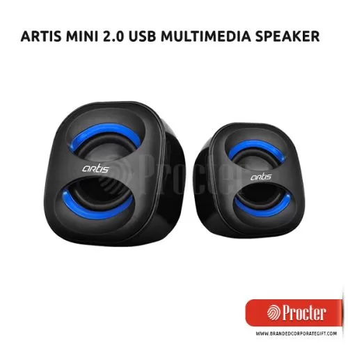 PROCTER - Artis MINI 2.0 USB Multimedia Speakers