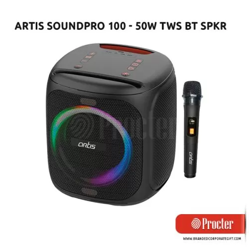 Artis SOUNDPRO 100 60W TWS Portable 5.0 Bluetooth Party Speaker
