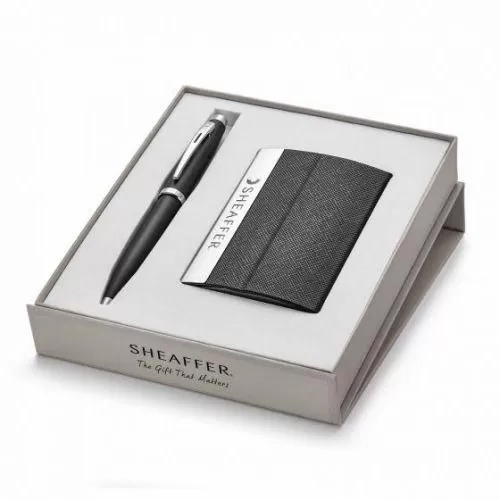 Ballpoint Pen With Business Card Holder SHEAFFER