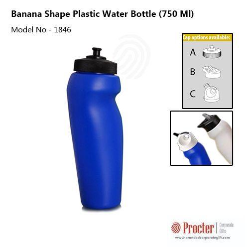 Banana shape plastic bottle (750 ml) H64 