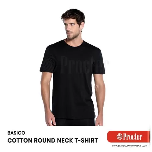 BASICO Cotton Round Neck T- Shirt