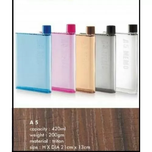 BeHome MEMO NOTEBOOK plastic BOTTLE A-5 RING 
