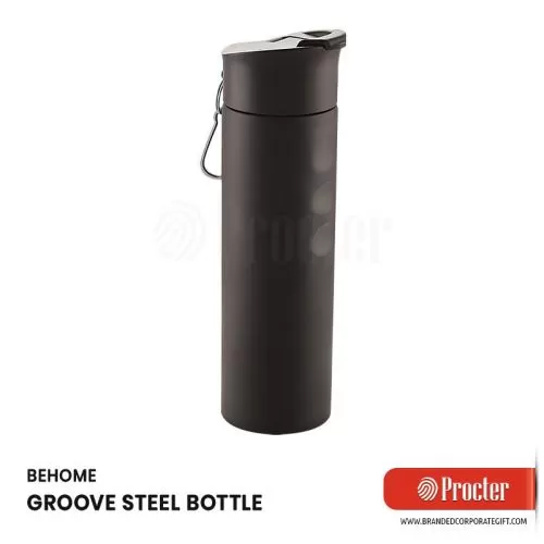 BeHome GROOVE  Steel  Bottle GTB002