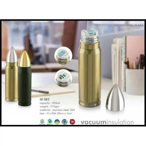 BeHome Vacuum Steel Bullet Flask SF - 083
