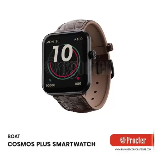 BoAt COSMOS PLUS Smartwatch Brown Leather