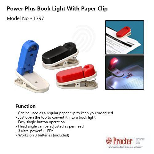PROCTER - Book light with Paper clip E120 