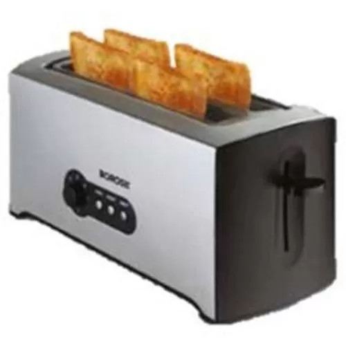 Borosil - Krispy 4 Slice Pop-Up Toaster