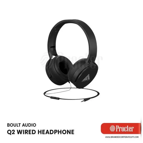 Boult Audio Q2 Lightweight Stereo Wired Headphones