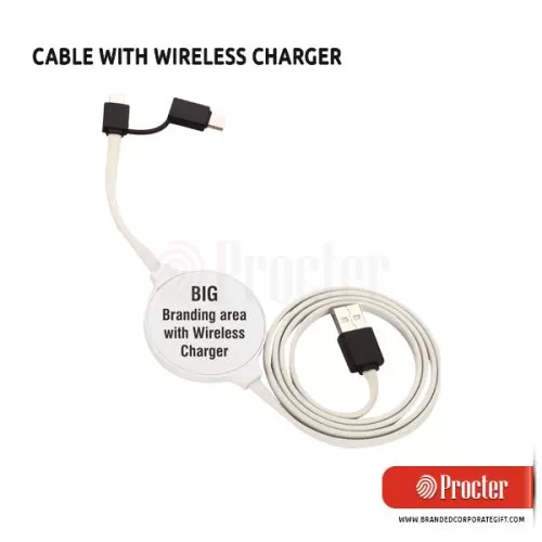 Cable With Wireless Charger C100
