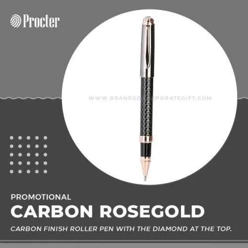 Carbon Rosegold Metal Pen MP 10