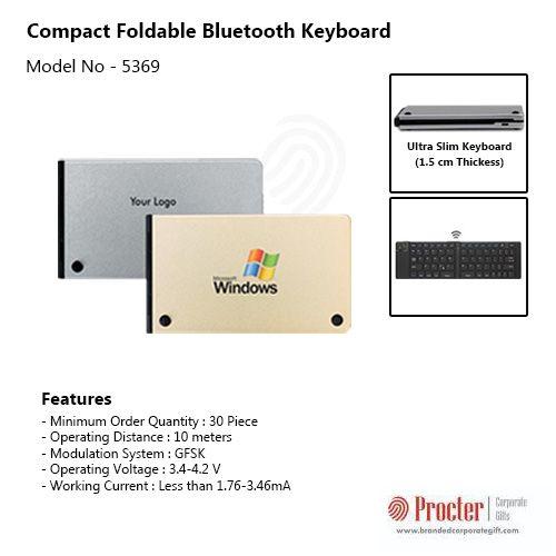 Compact Foldable Bluetooth Keyboard KM-06 