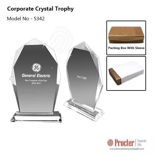 PROCTER - Corporate Crystal Trophy H-653