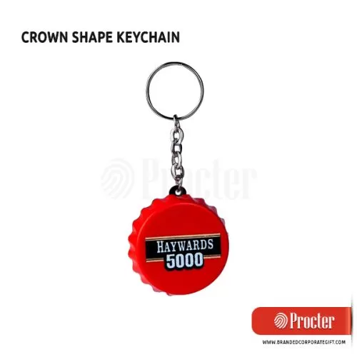 CROWN Shape Keychain With Bottle Opener J121
