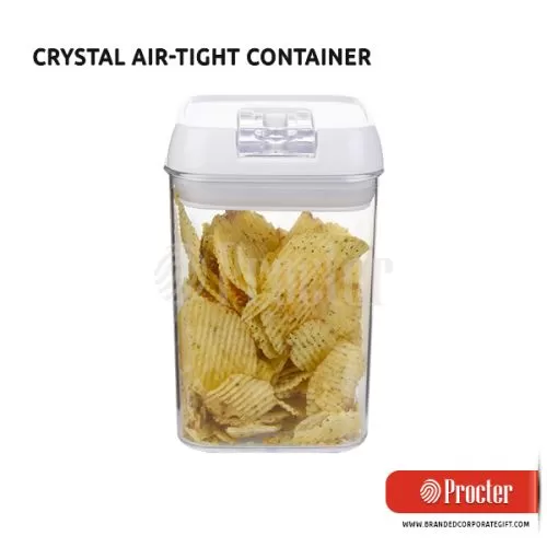 Crystal Air-Tight Container With Easy Lock Lid H148