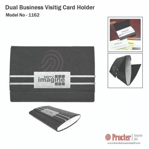 Dual Visiting Card Holder H-1122