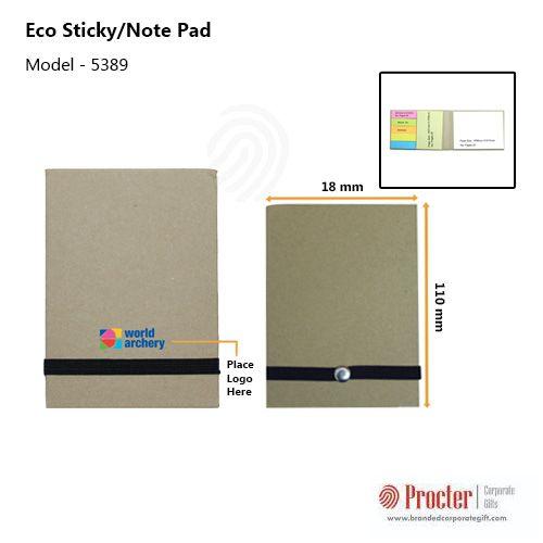 Eco Sticky/Note Pad Model H-812