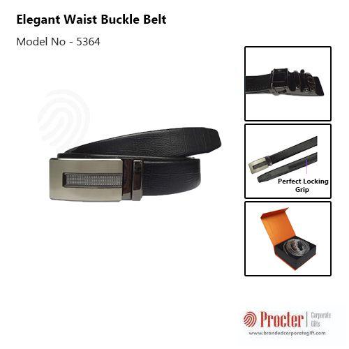 Elegant Waist Buckle Belt H-602