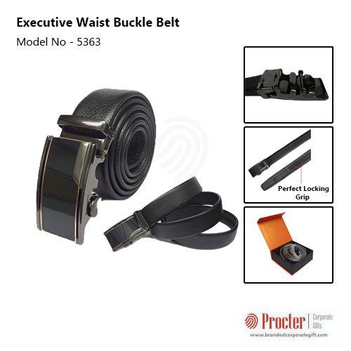 Executive Waist Buckle Belt H-601