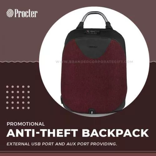 Exemplary Killer Grey Anti-theft Backpack KL-INST-BK1801
