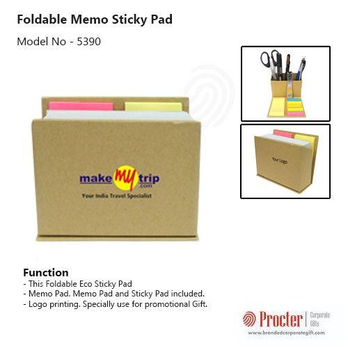 Foldable Memo Sticky Pad H-813