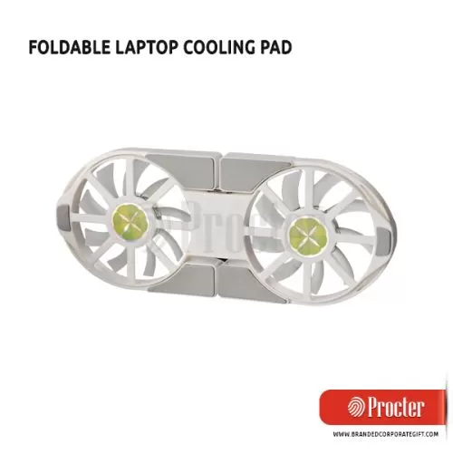 FOLDING Laptop Stand With USB Fan Small CB17 