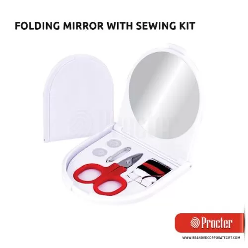FOLDING Mirror With Sewing Kit N18