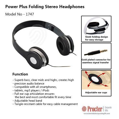 Folding Stereo Headphones (with gift box packing) C28