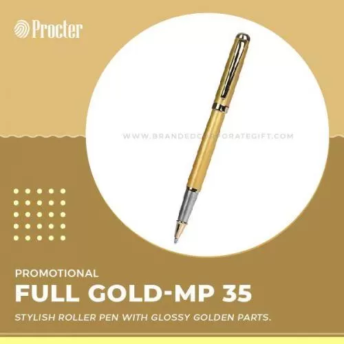 Full Gold Metal Roller Pen MP 35