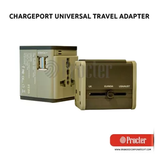 PROCTER - Fuzo CHARGEPORT Adaptor With USB Ports TGZ1903
