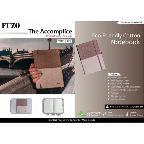 Fuzo The Accomplice Notebook TGZ-491