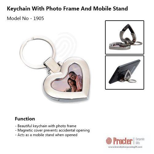 PROCTER - Heart shape Keychain with photo frame J66 