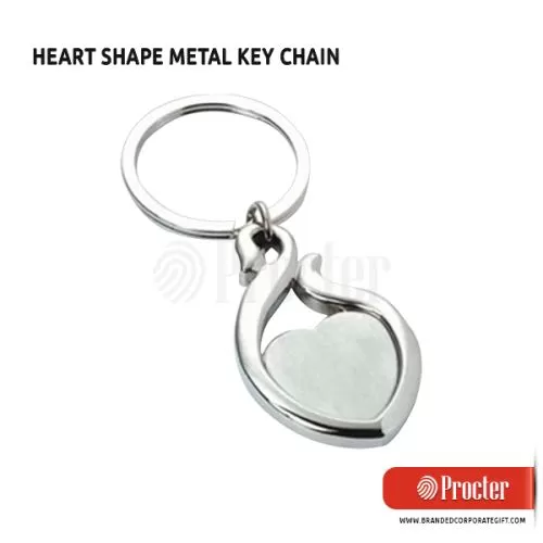 PROCTER - HEART Shape Metal Key Chain J20 