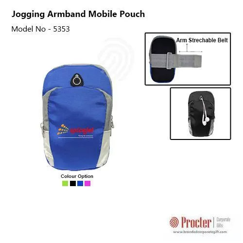 Jogging Armband Mobile Pouch H-1505