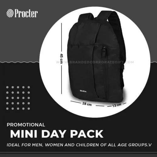 Killer Standard Black Mini Day Pack KL-MINI Day PK-10