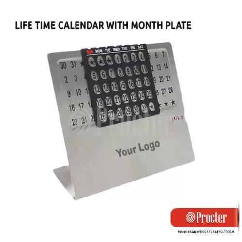 Life Time Calender With Month Display H125