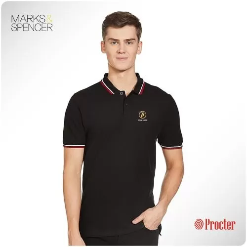 Marks & Spencer Tipping Polo T-Shirt