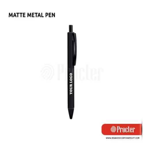 MATTE Metal Pen With Colored Highlights L154