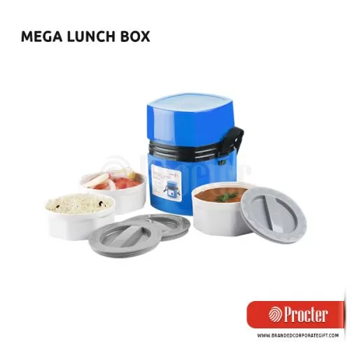 Mega Lunch Box (Microwaveable) 3 Box H35